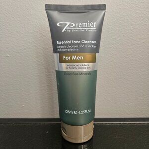 PREMIER POUR HOMME ESSENTIAL FACE CLEANSER-DEAD SEA MINERALS-4.25 fl oz / 125 ml